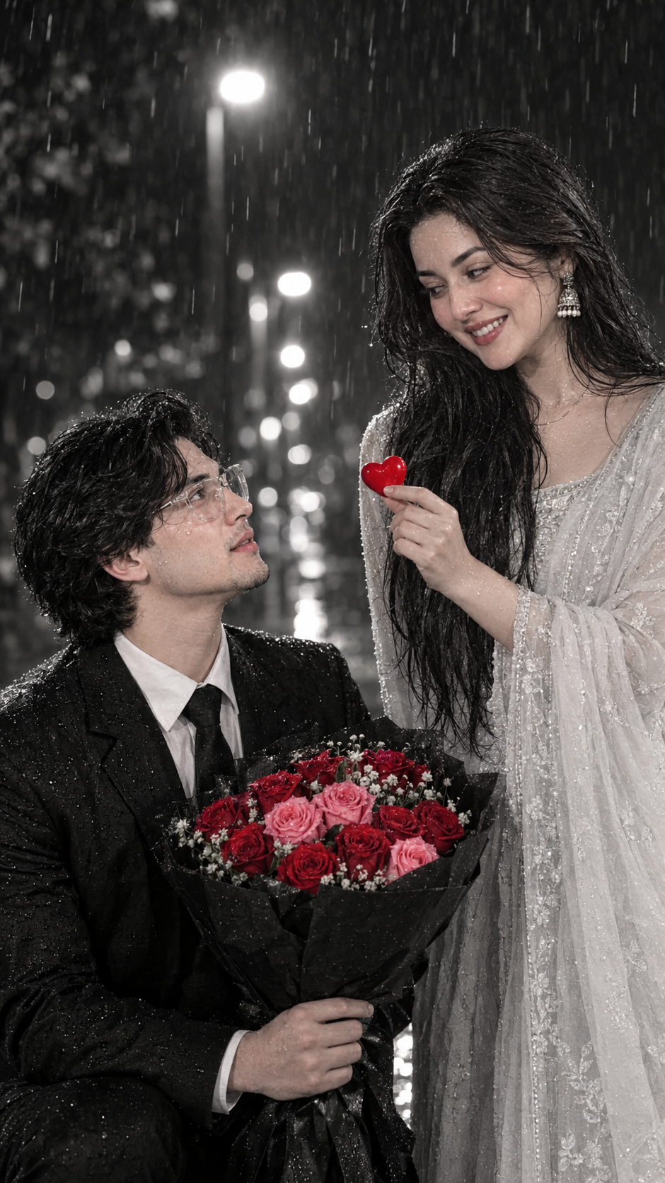 Ultra-realistic Vertical Romantic — 10 Image Prompts