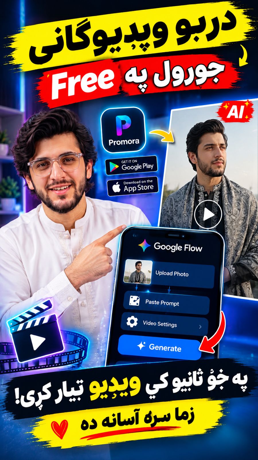 Video prompt preview