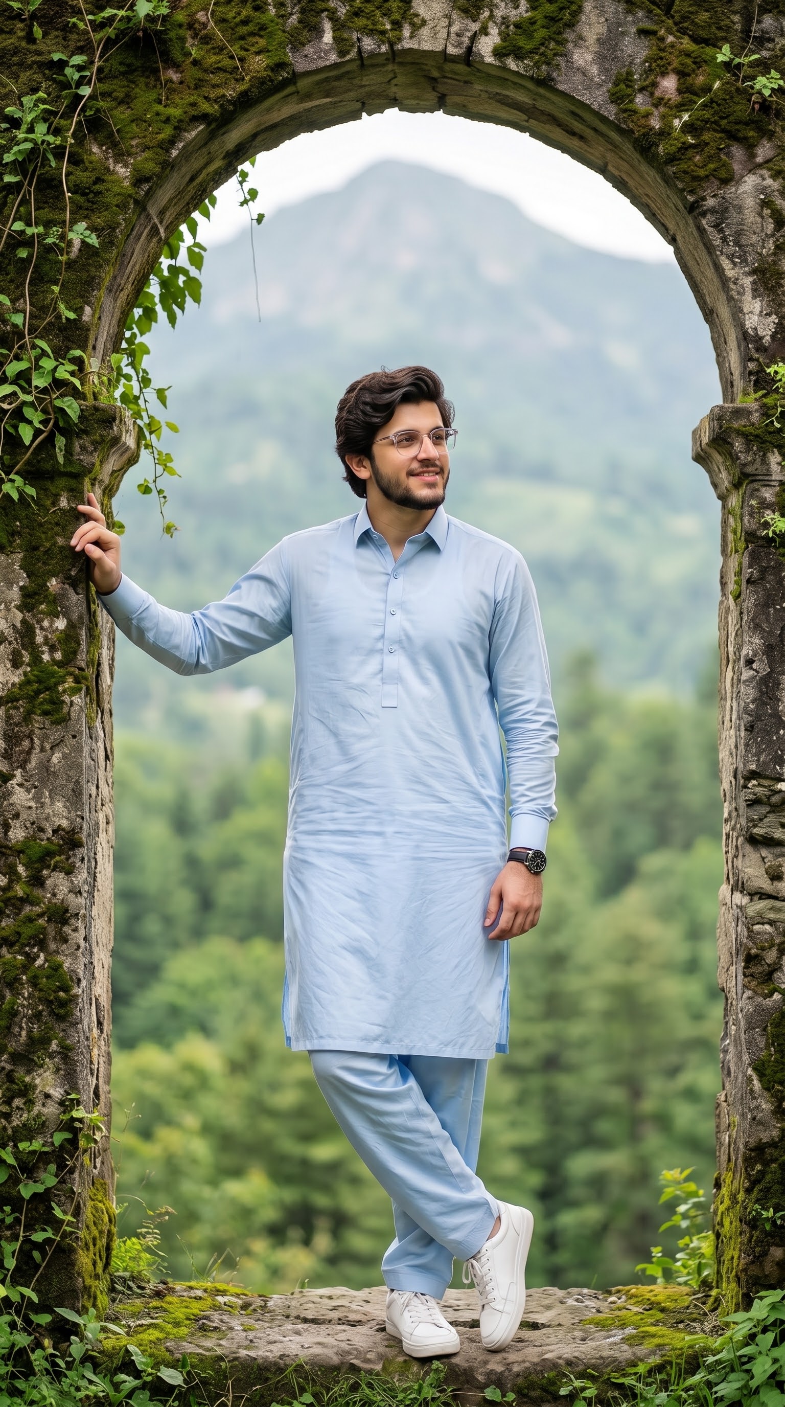 Ultra-realistic Vertical Handsome — 4 Image Prompts 3